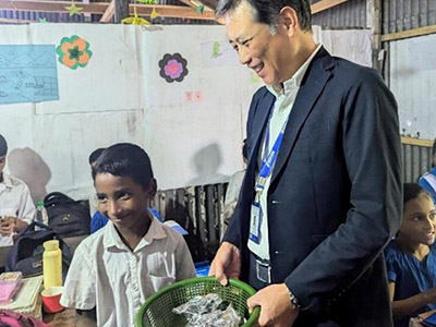 Shimizu Bangladesh Contributed to “Euglena GENKI Program”