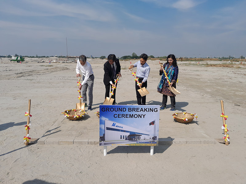 Groundbreaking Ceremony for Bangladesh Artnature New Factory Project