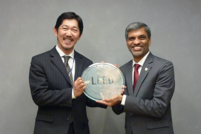 Shimizu China received LEED Gold!