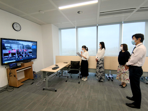 オンラインにて希望を伝える——2020年度清水中国社  貴州省安順市鎮寧自治県革利郷中心学校クラウド助学儀式