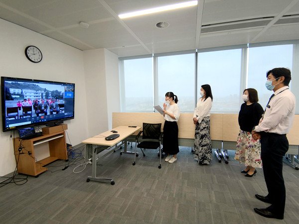 Online Hope Relay- Shimizu China hold an Online Cloud Learning Support event  for Central School in Geli Town, Zhenning, Guizhou Province, 2020