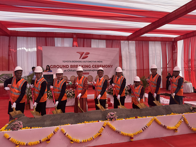 Toyota Boshoku Automotive India Pvt. Ltd. Groundbreaking ceremony