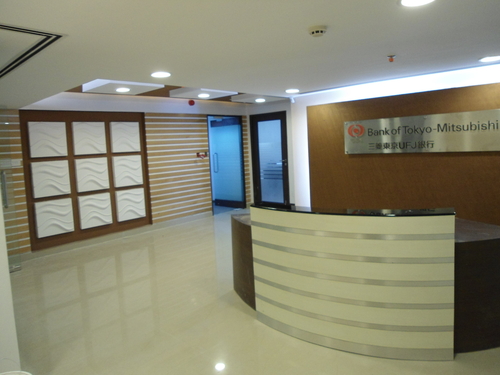 Bank of Tokyo- Mitsubishi UFJ, Chennai Branch Interior Works