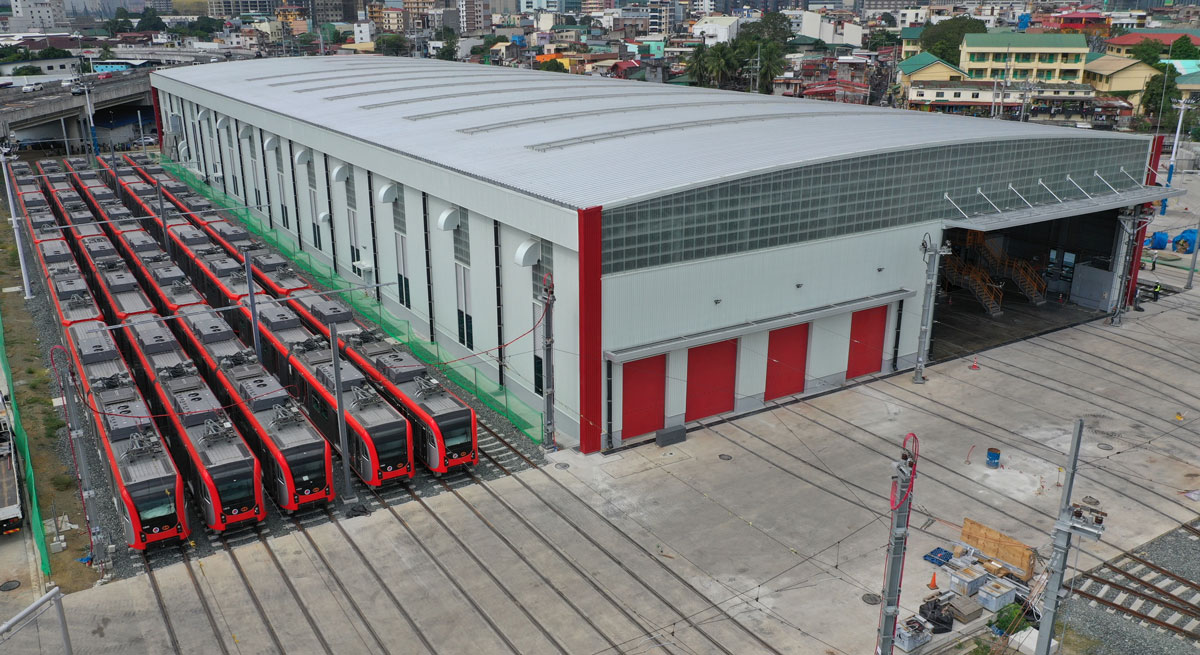 Inauguration and Inspection of LRT-1 Cavite Extension Project Expanded Depot at Baclaran