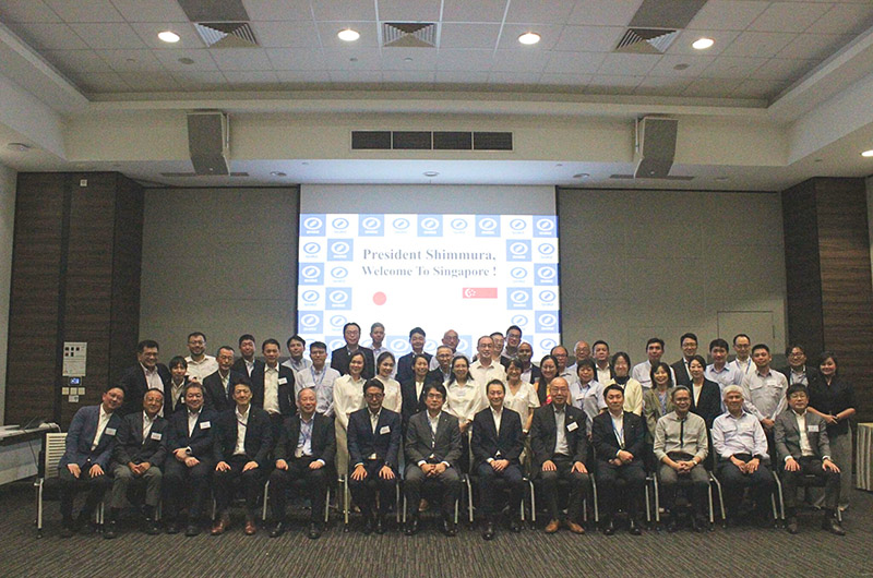 President Tatsuya Shimmura Visit