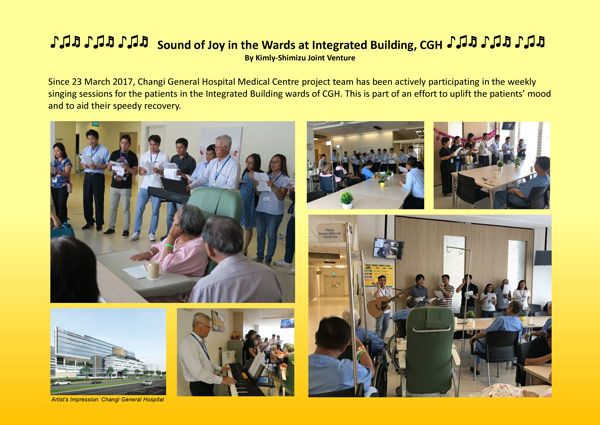 CSR: Sound of Joy in the Wards at Integrated Building, CGH