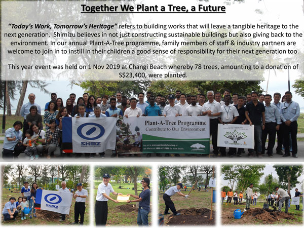 CSR: Together We Plant a Tree, a Future 2019