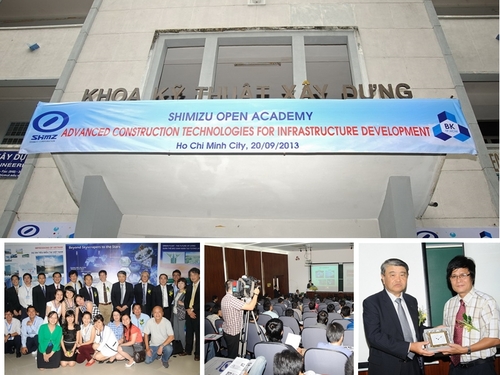 Shimizu Open Academy event at Ho Chi Minh University of Technology