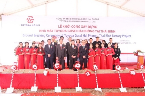Toyodai Gosei Hai Phong Ground Breaking Ceremony