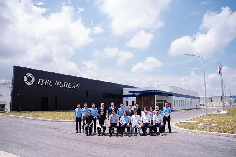 JTEC NGHE AN CO., LTD HANDOVER CEREMONY OF JTEC NGHE AN FACTORY PROJECT