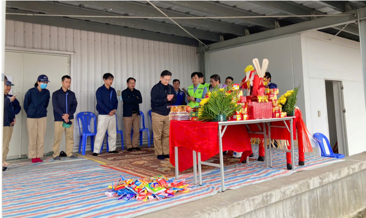MOCHIZUKI PRESS VIETNAM CO., LTD SAFETY CEREMONY OF MOCHIZUKI PRESS FACTORY EXPANSION PROJECT